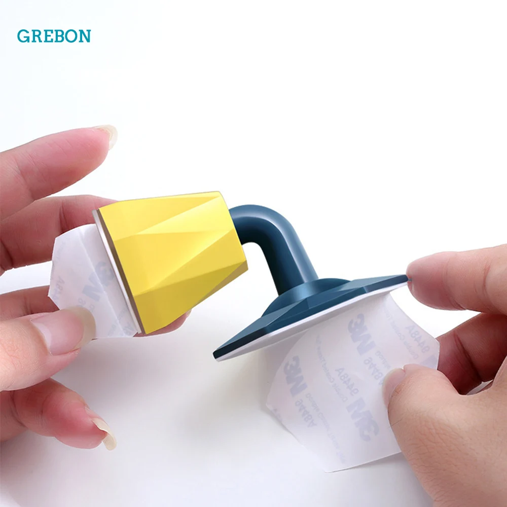 Силиконовый Ограничитель для двери резиновый напольный держатель против удара 3