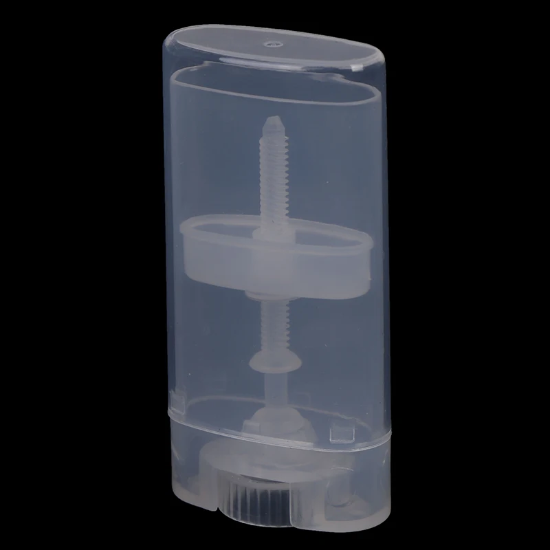 15g Plastic Lip Balm Tubes Clear Cosmetic DIY Empty Gloss Lipstick Tube With Caps Container | Красота и здоровье