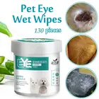 Влажные салфетки для глаз домашних животных 130 шт., салфетки для удаления пятен и слез у собак и кошек