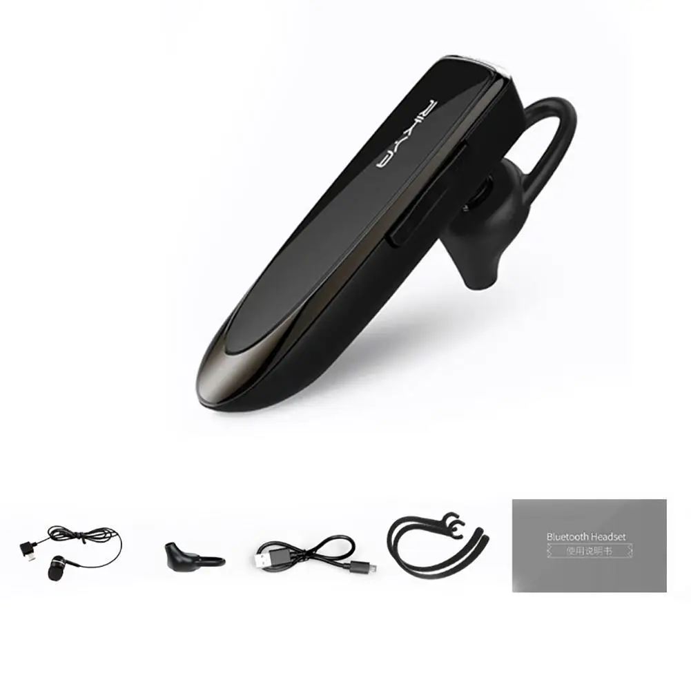 

1Pc K20 Noise Reduction In-ear Ear Hook Stereo Mic Wireless Bluetooth Headset