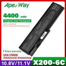 Apexway Laptop Battery For Lenovo ThinkPad X200 X200s X201 X201i X201s 42T4834 42T4835 43R9254 ASM 42T4537 FRU 42T4536 42T4538