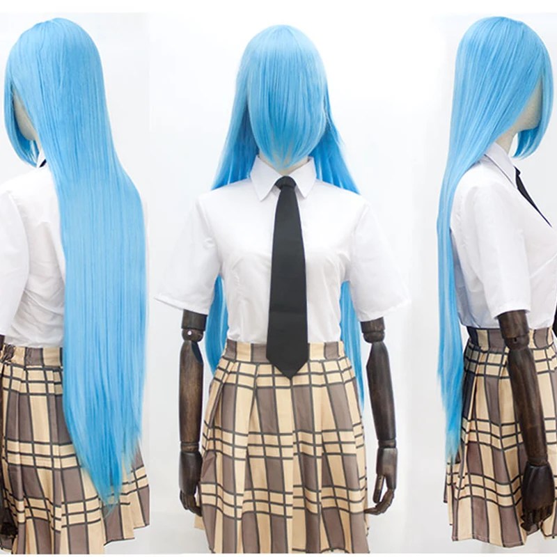AILIADE 100 см длинные прямые Косплэй парика устойчивая к высоким температурам
