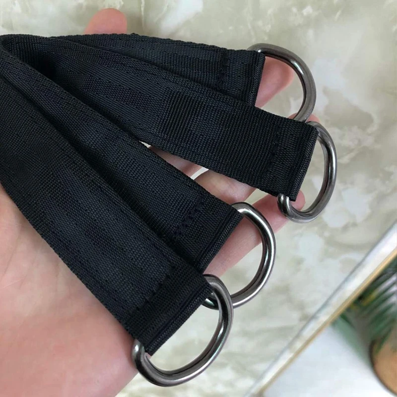 

Tree Swing Hanging Kit Indoor Pull-Up Hook Horizontal Bar Lanyard Hanging Sandbag Pulley Accessories Tree Swing Straps