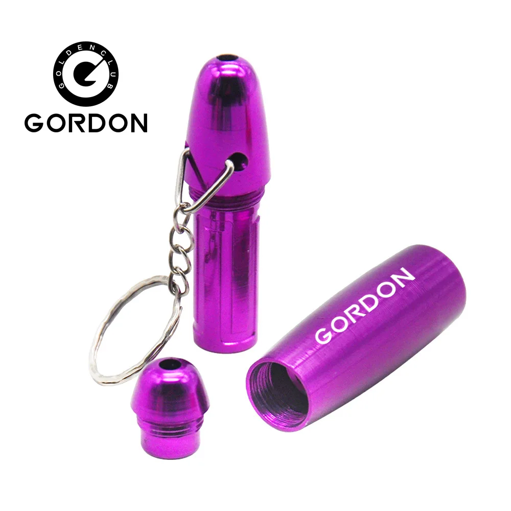 

GORDON Mini Style Metal Herb Pipe 82MM Detachable Aluminum Alloy Tobacco Pipes Smoke Pipes Accessories