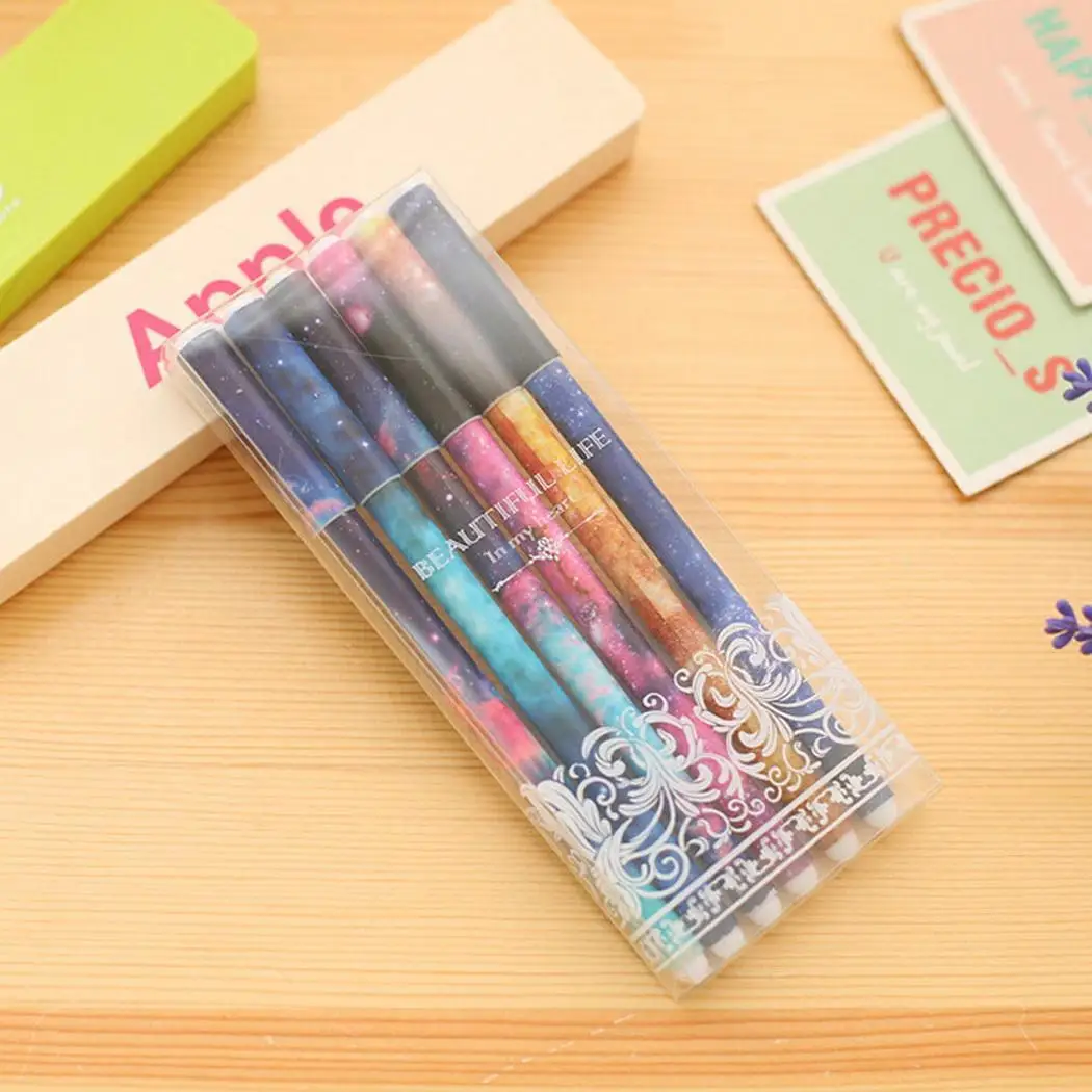 Милая Шариковая ручка с мультяшным принтом для дома офиса школы канцелярские