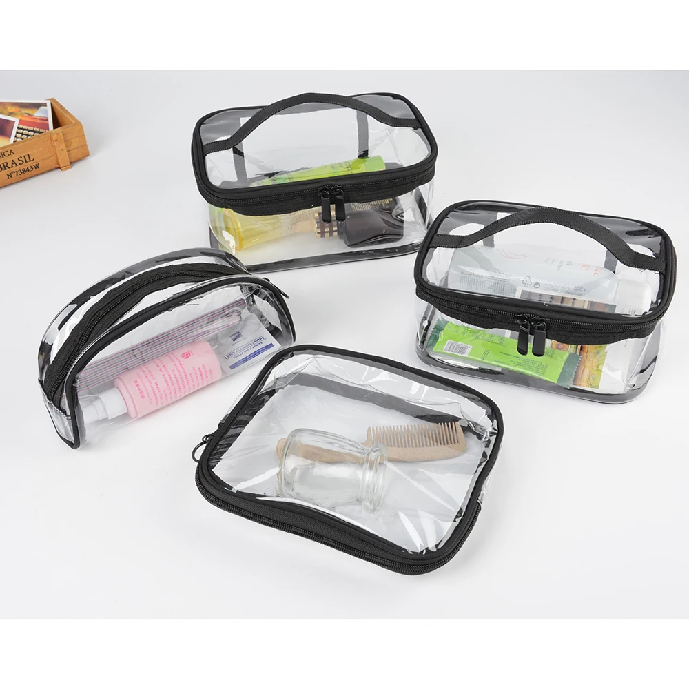 Водостойкие ПВХ сумки для макияжа органайзер сумка мытья на открытом воздухе