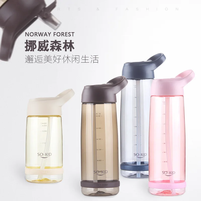 

Student Water Cup Drinking Bottle with Straw Lid Boys and Girls Water Bottles for School Outdoor Drinking Bottle