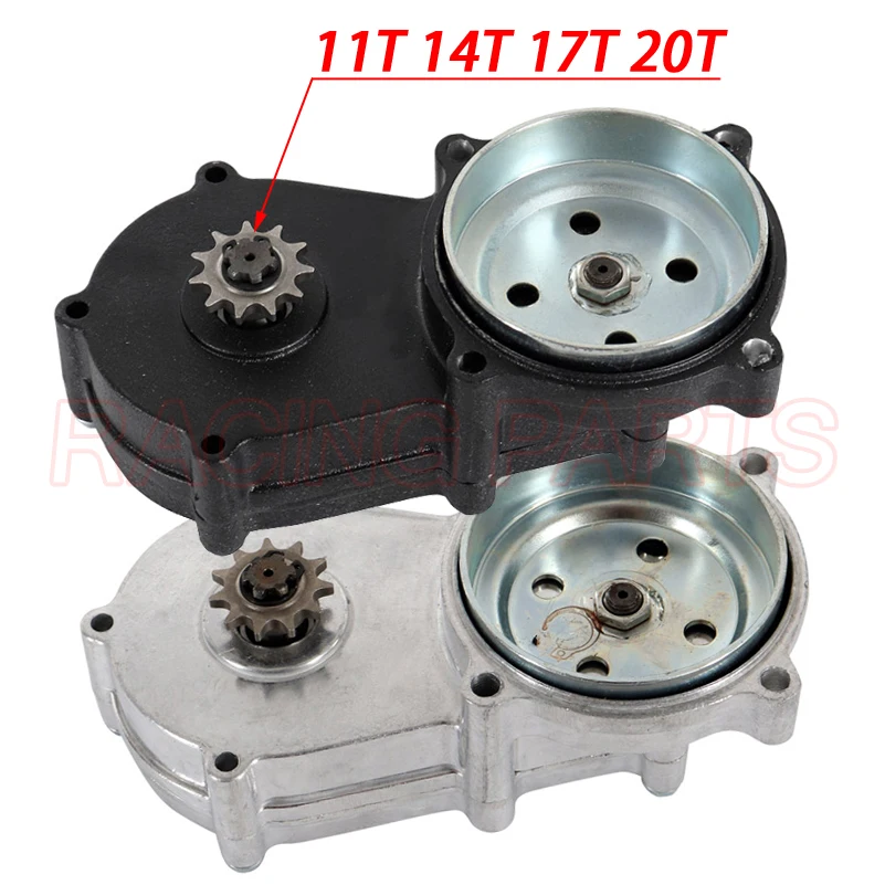 11 14 17 20 зубьев T8F 43CC 47CC 49CC двойная цепь сцепления коробка передач черный Мини Мото