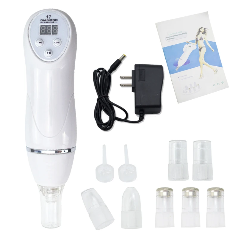 Устройство для микродермабразии удаление черных точек очистка кожи Алмазная