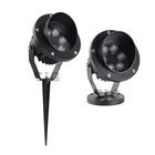 Освещение для деревьев, садовая лампа, светодиодный светильник для газона, водонепроницаемый IP65, ландшафтный фонарь с шипами, подземсветильник светильник для террасы, светодиодный фонарь 6 Вт, 12 Вт