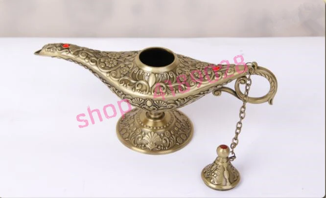 Чистая медь Аладдин Бог лампа | Дом и сад