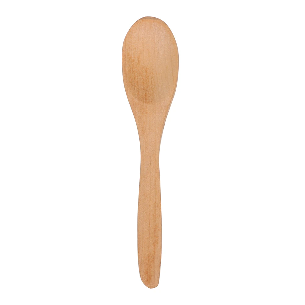 

Teaspoon Eco-friendly Mini Wooden Spoon Tableware Bamboo Coffee Ice Cream Spoons Kitchen Cooking Tool