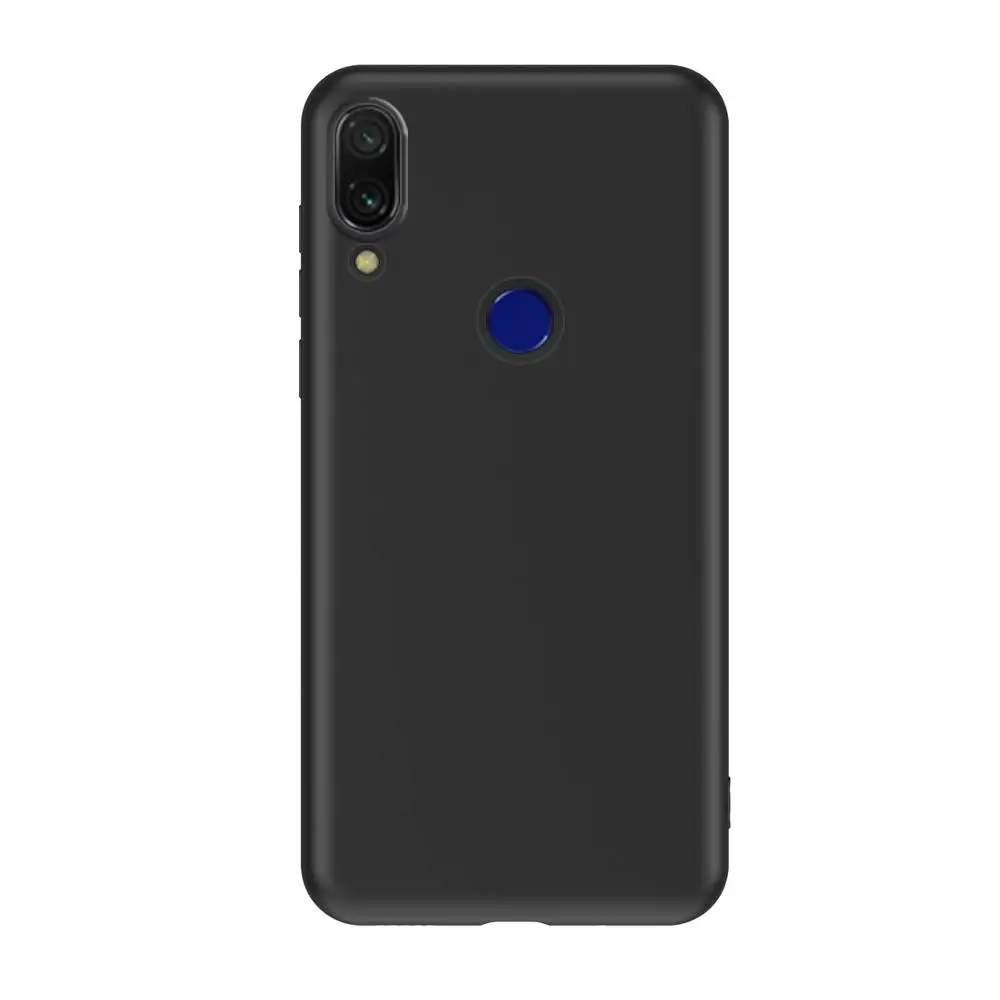 Тонкий мягкий чехол для Xiaomi Redmi Note 7 PRO Оригинальный жидкий силиконовый Mi 8 9 SE 9T A3 LITE