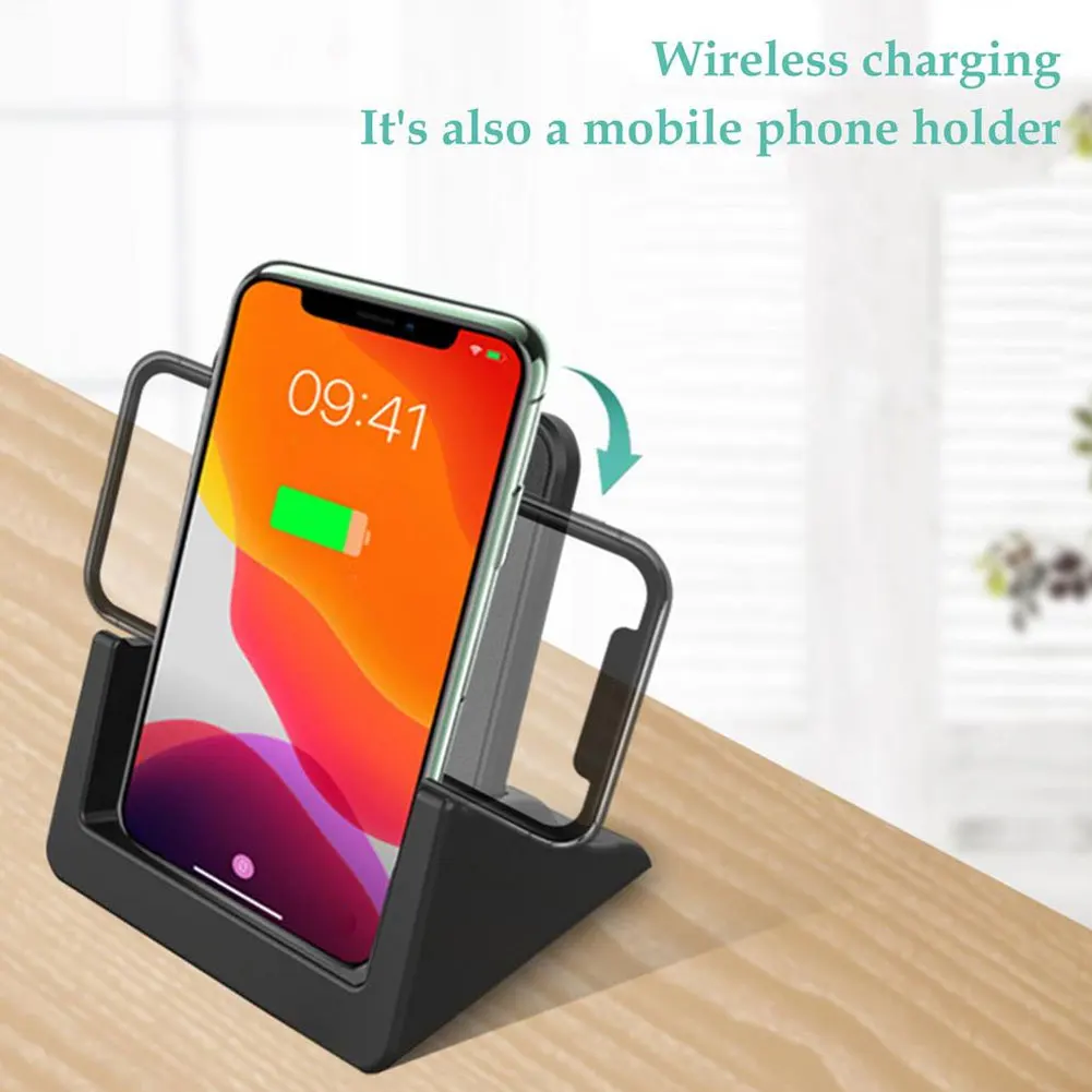 

15W Wireless Charger Stand for Samsung S20 Note 20 Ultra Wireless Charging Induction Charger Pad for iPhone LG Huawei Xiaomi