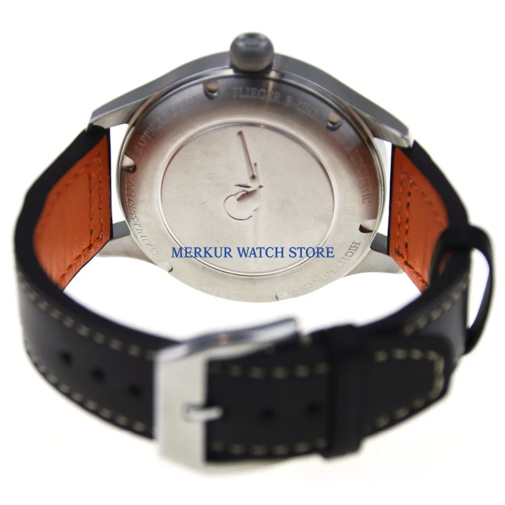 Мужские часы FOD high beat pilot diver 300 м эмалированный циферблат flieger b-uhr typeB