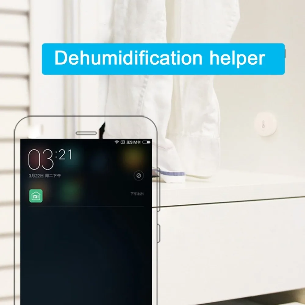 Умный мини датчик температуры и влажности для Xiaomi Mijia мобильный телефон