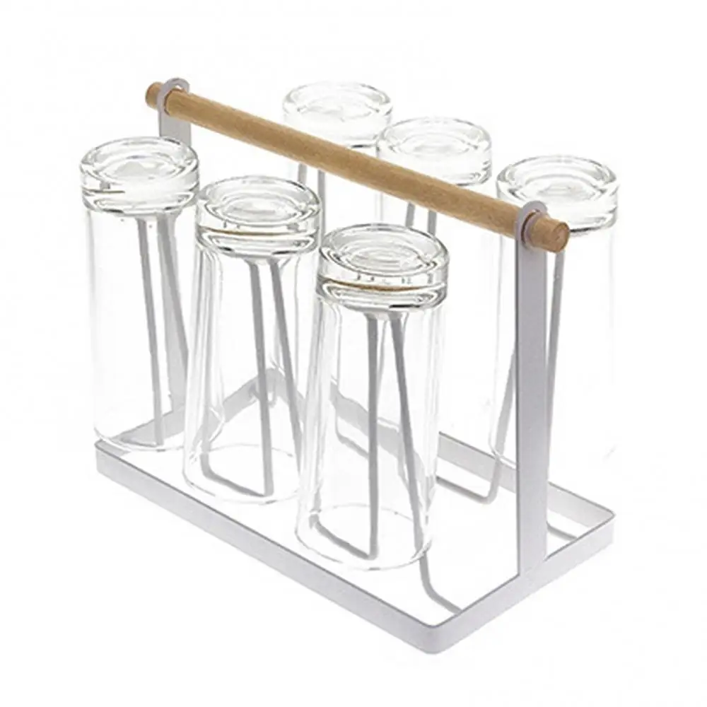 Кухонная стеклянная подставка для сушки стаканов из нержавеющей стали|Таблички