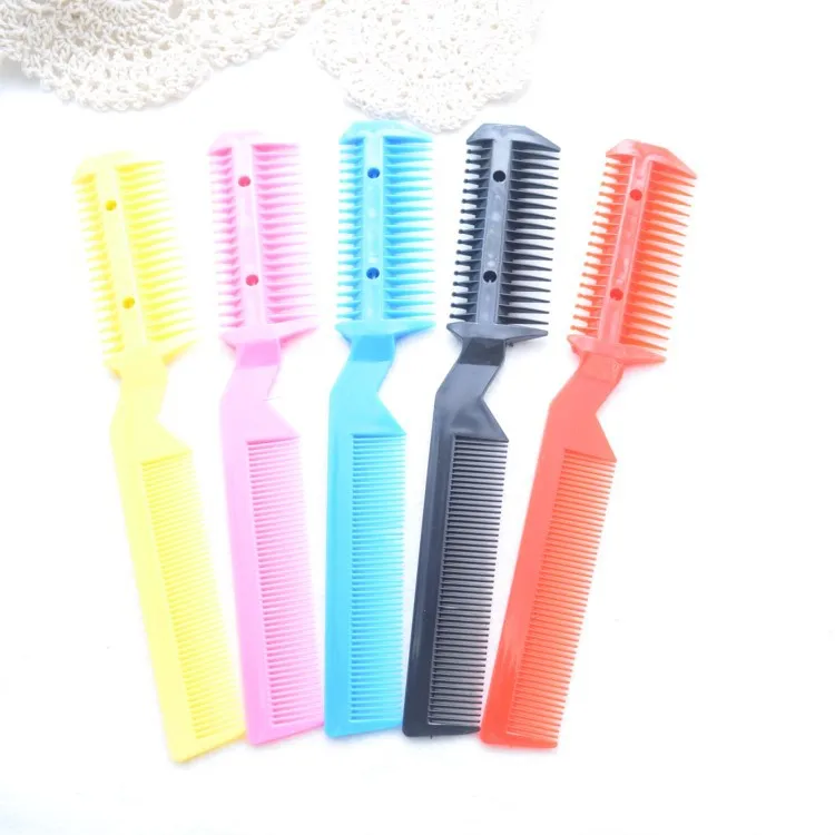 Триммер для шерсти домашних животных расческа стрижки с 2 лезвиями ножницы ухода