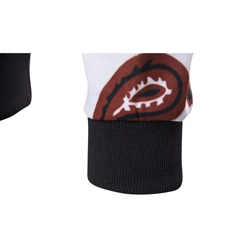 Мужская толстовка с 3D принтом игральных карт модный приталенный пуловер в стиле