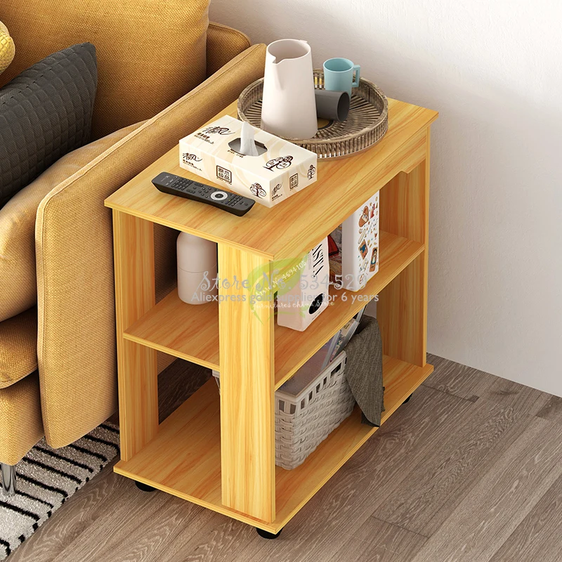 Современный диван для гостиной угловой кофейный столик с имитацией дерева