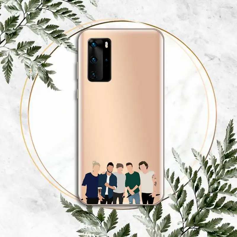 

One Direction Louis Tomlinson Phone Case Clear Transparent for huawei honor P 40 30 20 lite Pro 10 i 8 9 x p smart 2019