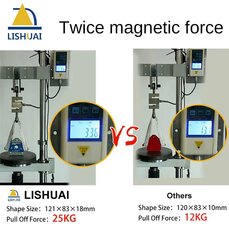 LISHUAI 2 ''/ 3''/4 ''стрелка сварки магнит 45/90/135 Магнитный съемник для жестких