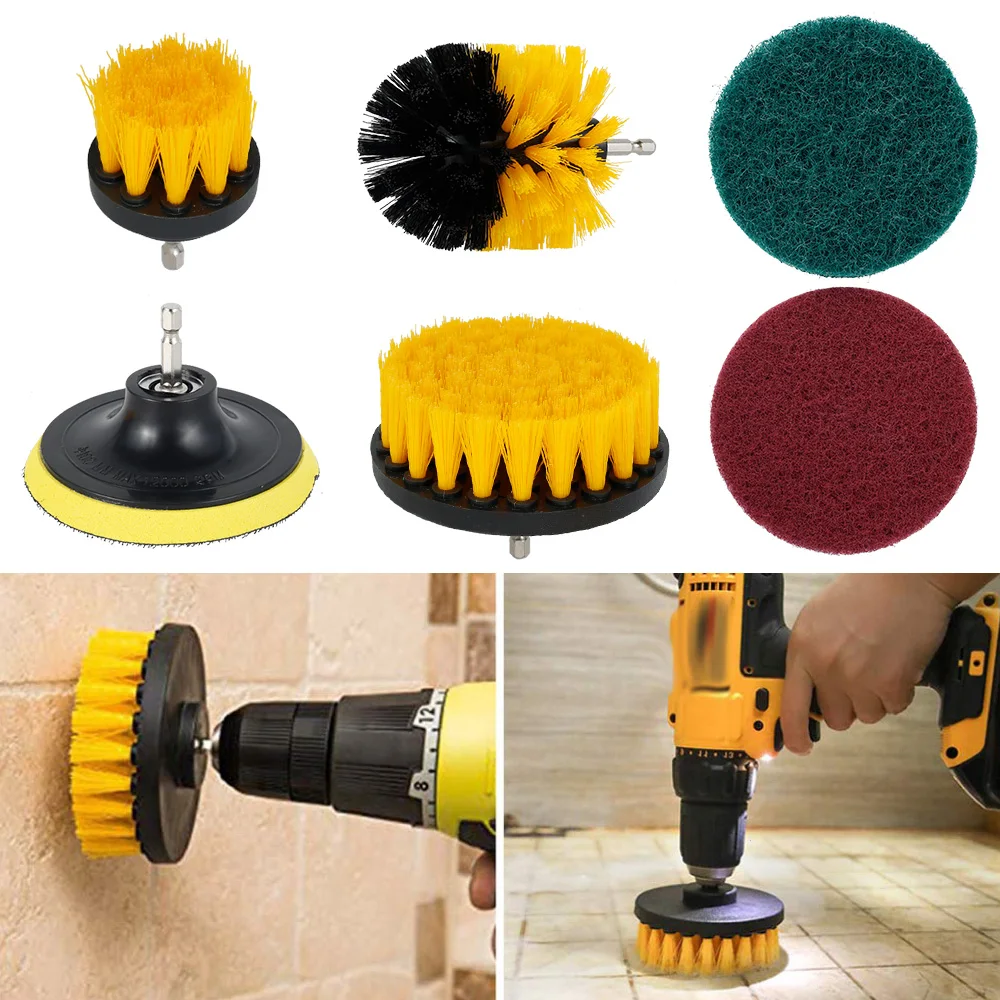 Набор насадок для электродрели инструмент удаления пыли кухни ванной комнаты