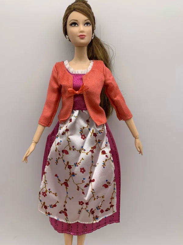 Совершенно новое платье для куклы одежда аксессуары очень хорошее качество BB