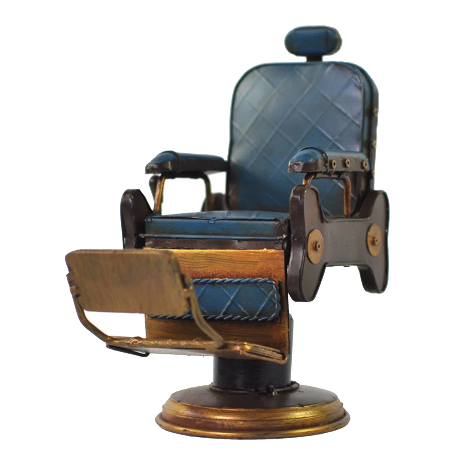 

Creative Retro Barbershop Chair Model Office Dcor Abstract Art Collectibles