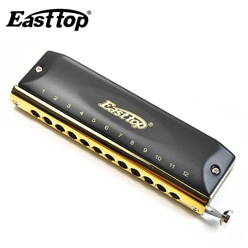 Easttop Хроматическая губная гармоника с 12 отверстиями 48 тонов для рта органная блюз