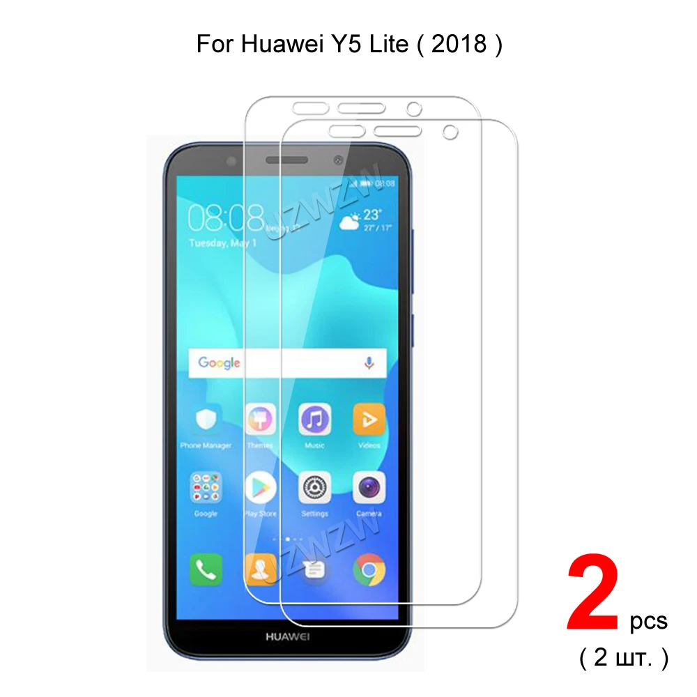 

For Huawei Y5 Lite 2018 Tempered Glass Screen Protectors Protective Guard Film HD Clear 0.3mm 9H Hardness 2.5D