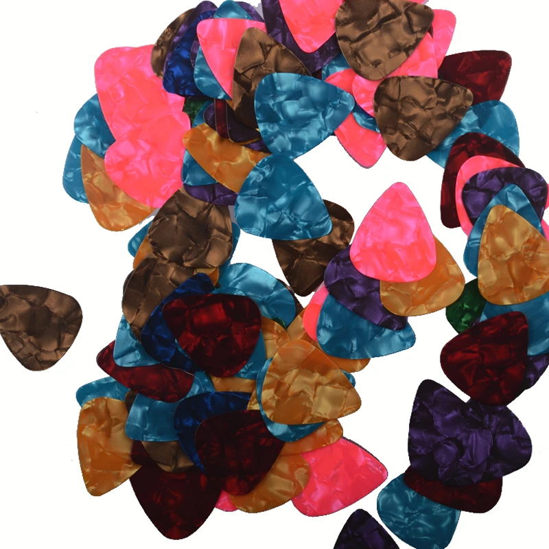 100 шт. Cellouid акустическая электрическая басовая гитара палочка медиатор