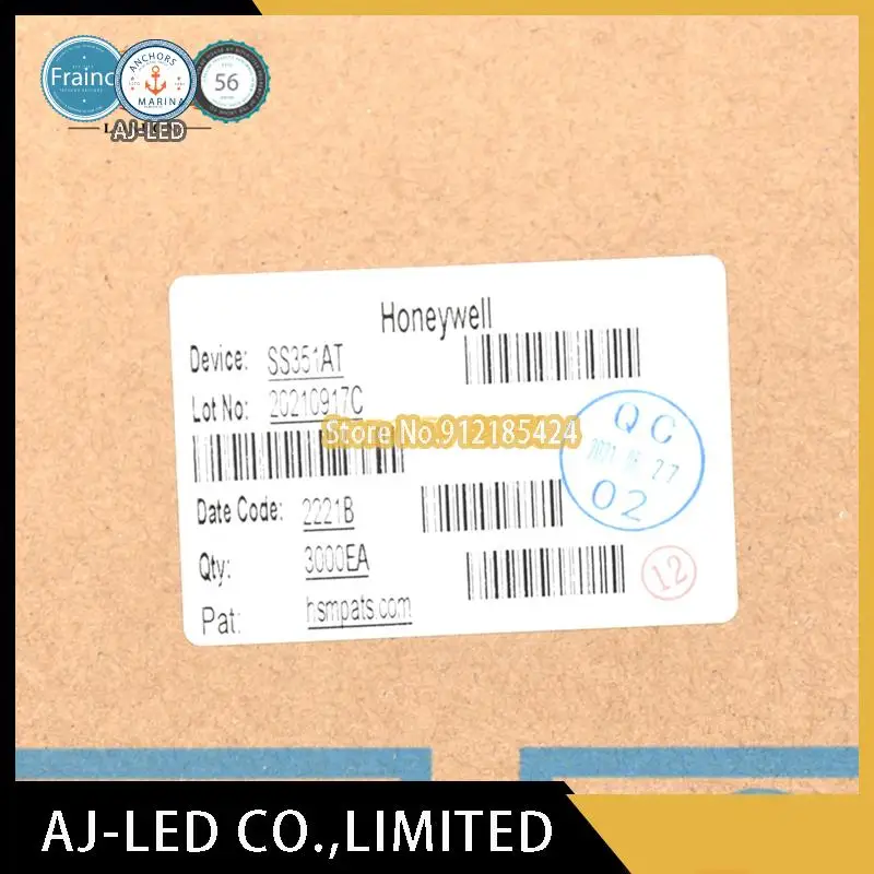 10 шт./лот SS351AT All-pole Hall element датчик скорости и для фитнес-оборудования | Электронные