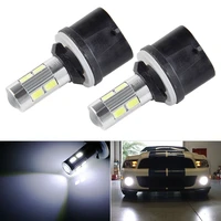 2 pcs 880 890 xenon bulbs for auto headlights for fog light driving lamps 6000k white 10 smd car accessories