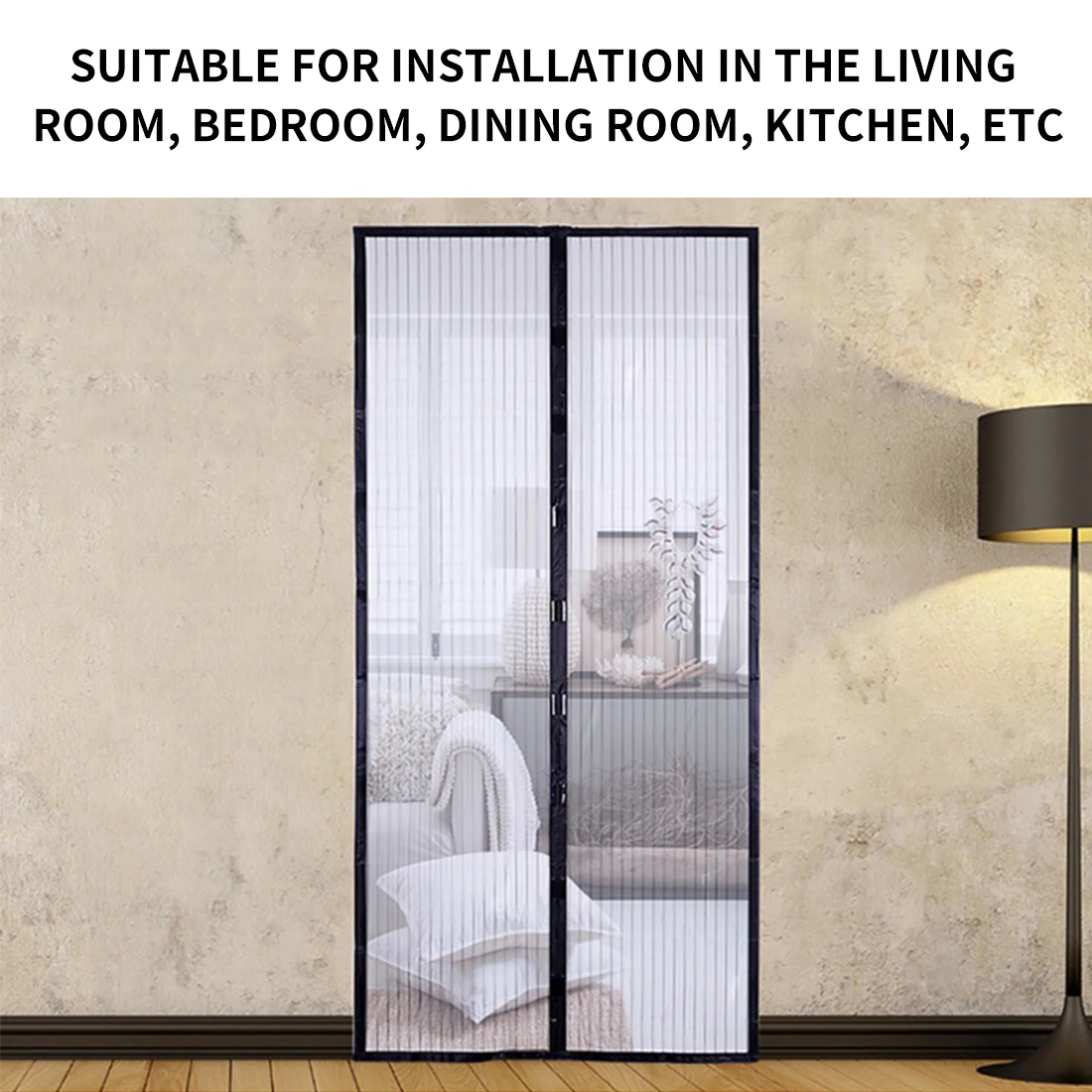 

Summer Anti Mosquito Insect Fly Bug Curtains Net Mesh Automatic Closing Door Screen Kitchen ployester fiber Curtain screen door