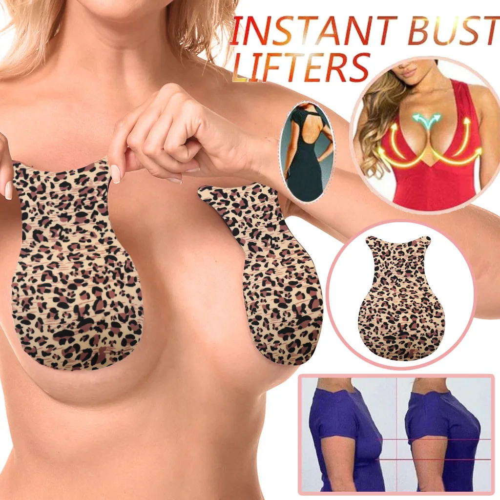 Для женщин Невидимый силиконовый бюстгальтер Boob лента покрытие сосков подтяжка