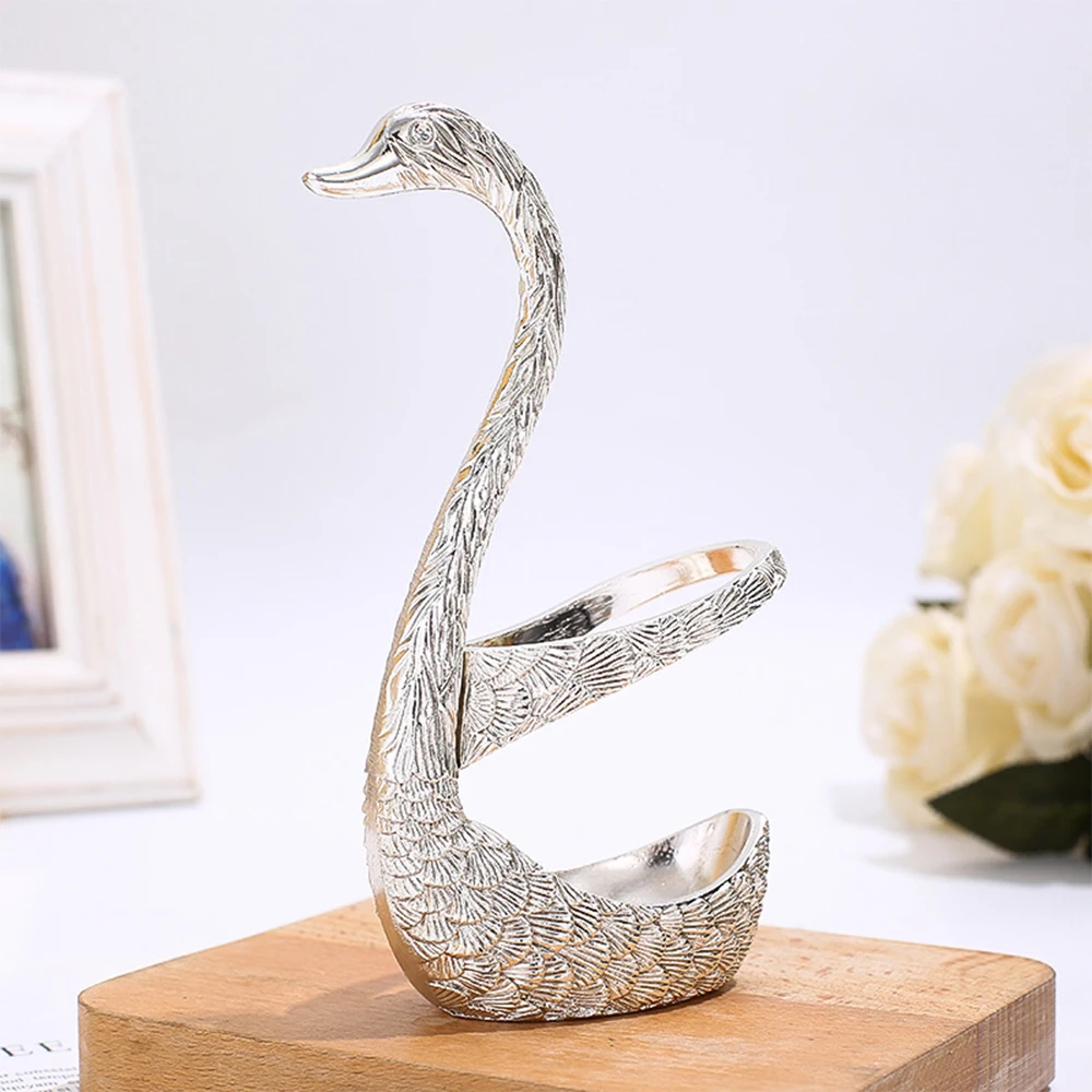 6 шт. Лебедь фрукты Базовая деталь резцедержателя набор вилок Нержавеющая сталь