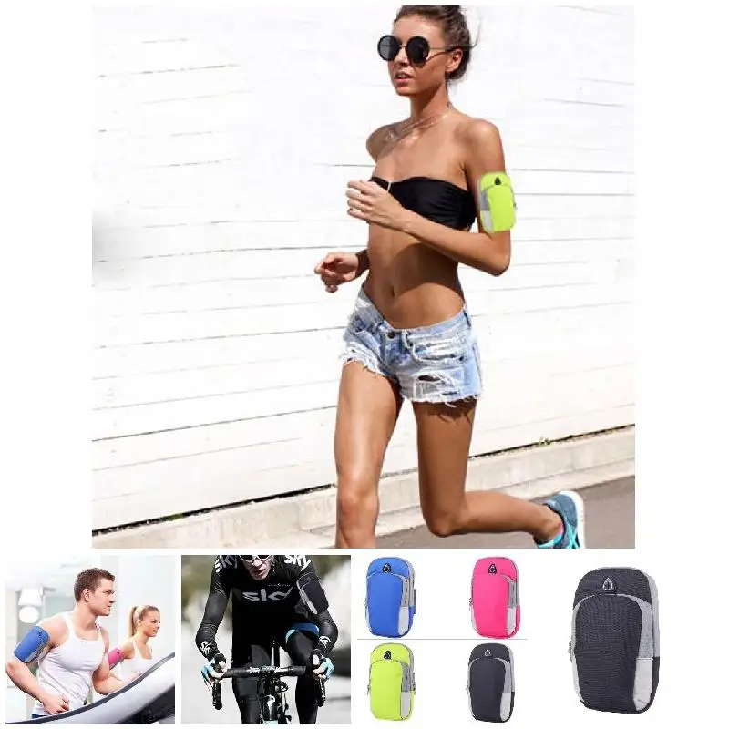 

Newest Portable Outdoor Sports Wrist Arm Band Bag Pouch Phone Holder Wallet for Running Jogging