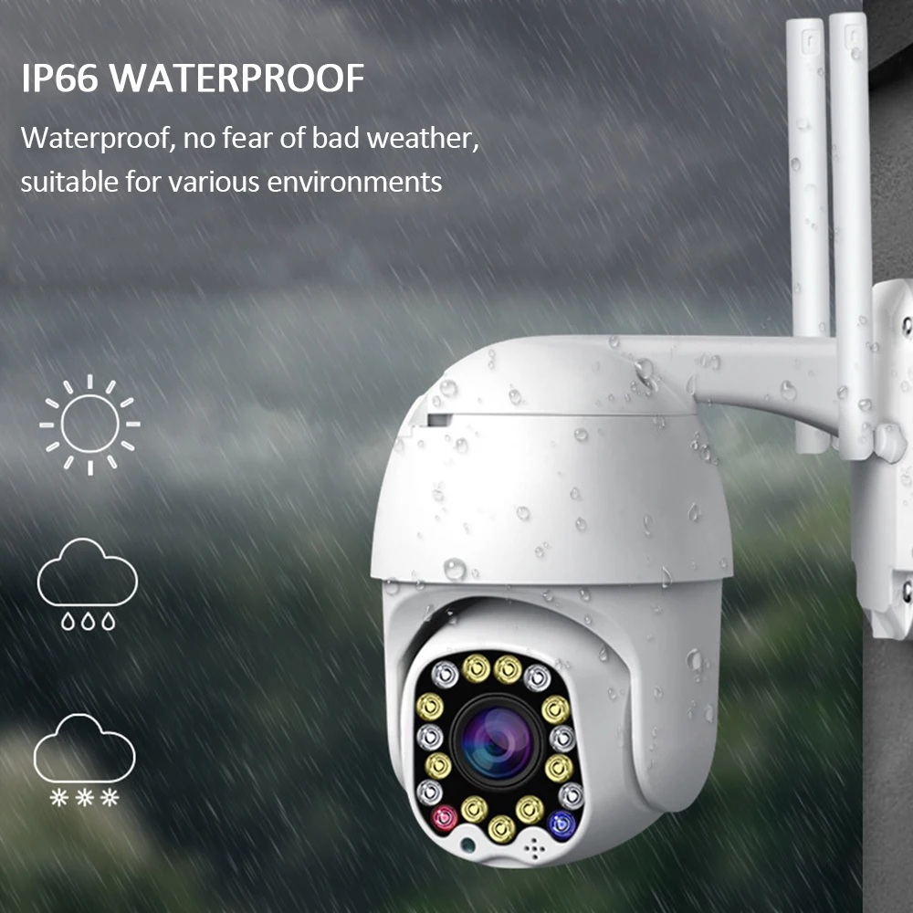 1080P PTZ IP камера Wifi наружная скорость купольная беспроводная видеокамера с Wi Fi