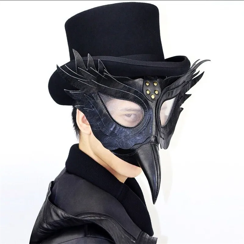 Чумная птица доктора Готическая панк маска макияж для Хэллоуина товары вечерние