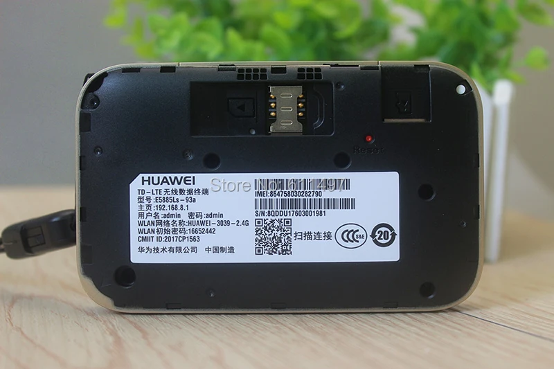 New huawei e5885 router 4g rj45 cat6 300Mbps 4g wifi hotspot pocket wi-fi sim card Ethernet 6400mAh E5885Ls-93a Mobile WiFi PRO