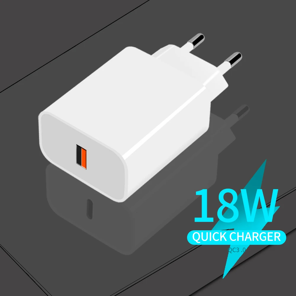 ZYG 18 Вт Быстрая зарядка usb европейского и американского USB интерфейс QC3.0