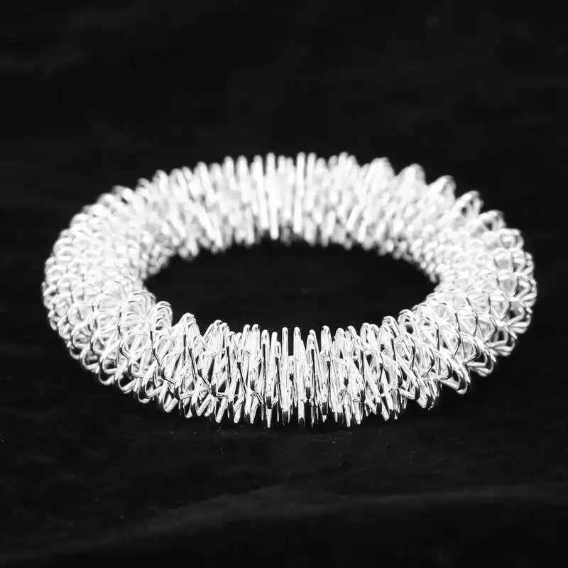 1 шт для запястья руки Иглоукалывание браслет металлический массажное кольцо