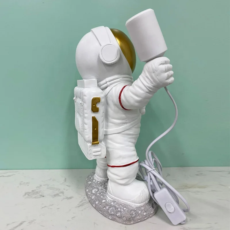 Скульптура космического человека статуя астронавта 3D печать луна ночник ins