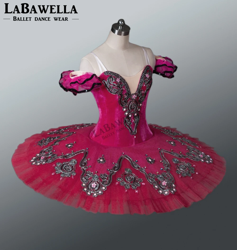 Темно-розовая классическая балетная пачка BlCustomized профессиональная женская BT8992D |