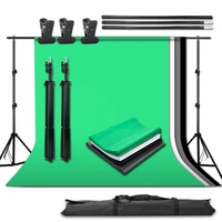 2m2m photography backdrop background support stand system 1 6x3m black white gray green backdrop screen for video photo studio