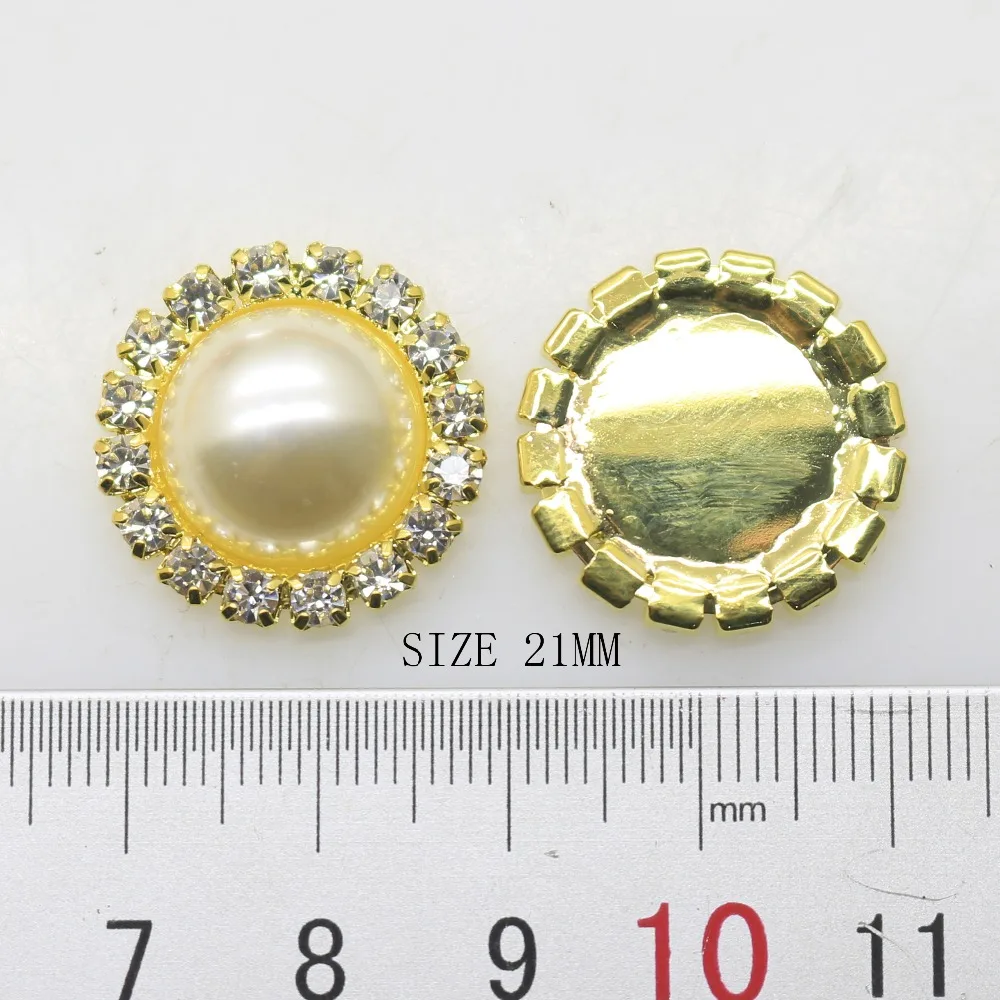 10 шт./лот золото разные размеры слоновая кость жемчуг Diy аксессуары не царапается