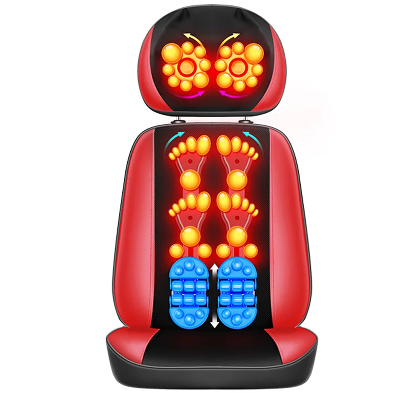 Neck Back Waist Massage Cushion with Roller Electric Full Body Pad Vibrating Chair Personalized Promotional Gift | Красота и здоровье