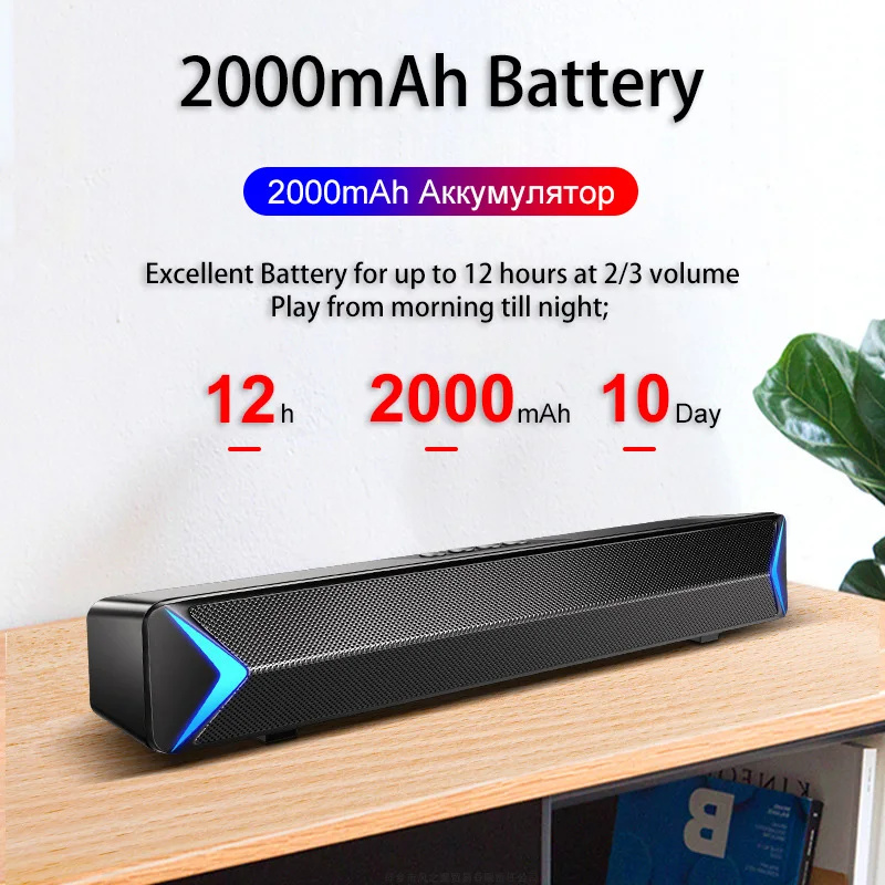ТВ-звуковая панель Bluetooth Speaekr AUX USB проводной и беспроводной домашний кинотеатр