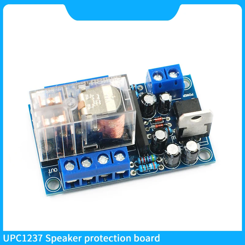 

UPC1237 2.0 Channel Speaker Protection Board 200Wx2 Boot delay DC monitor loundspeaker protection board DIY kit